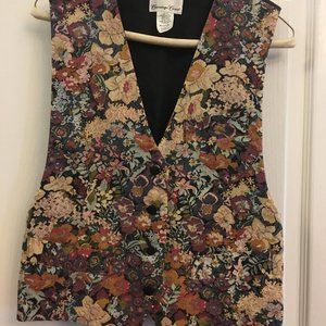 floral vest
